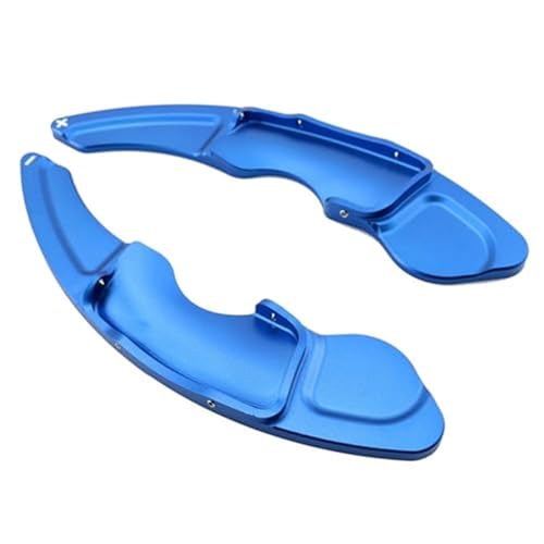 BWZJS Auto-Schalthebel, Lenkrad-Schaltwippenverlängerung, for Lexus, IS NX 2014-2017, for Lexus, RC 2014-2016, CNC-Aluminium, 2 Stück Auto-Schaltwippen(Blue) von BWZJS