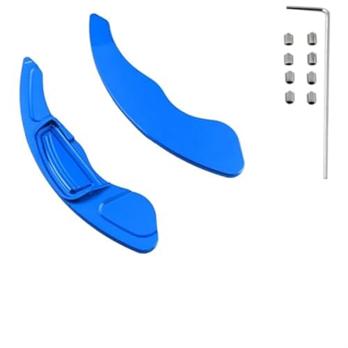 BWZJS For Civic, FD6 FN2, for JAZZ, Sport Fit GE 2013, for Insight ZE2 Auto-Lenkrad-Paddle-Shift-Verlängerung Quick Shifter Auto-Schaltwippen(Blue) von BWZJS