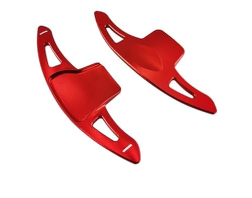 BWZJS For Ford, Edge Sport 2011 2012, for Taurus SHO 2013 2014, for Explorer, Limited Car Lenkrad-Schaltwippen Auto-Schaltwippen(Red) von BWZJS