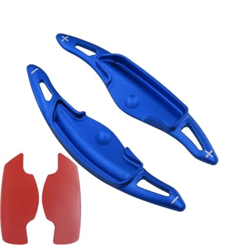 BWZJS For Hyundai, 2020 2021 2022, for Staria, for Tucson, for Sonata DN8 Grandeur, for Hybridauto-Lenkrad-Paddle-Shifter-Getriebeverlängerung Auto-Schaltwippen(Blue) von BWZJS