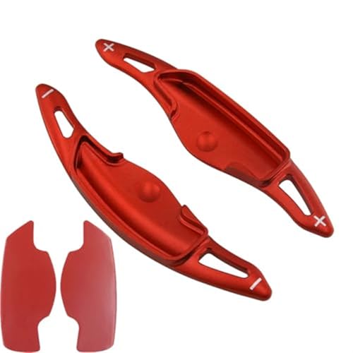 BWZJS For Hyundai, 2020 2021 2022, for Staria, for Tucson, for Sonata DN8 Grandeur, for Hybridauto-Lenkrad-Paddle-Shifter-Getriebeverlängerung Auto-Schaltwippen(Red) von BWZJS
