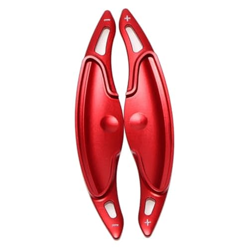 BWZJS For Hyundai, I30, for Wagon N Line, for Veloster, for KONA N, for Elantra, for Avante GT N-line CN7 Auto-Lenkrad-Schaltpaddel Auto-Schaltwippen(Red) von BWZJS