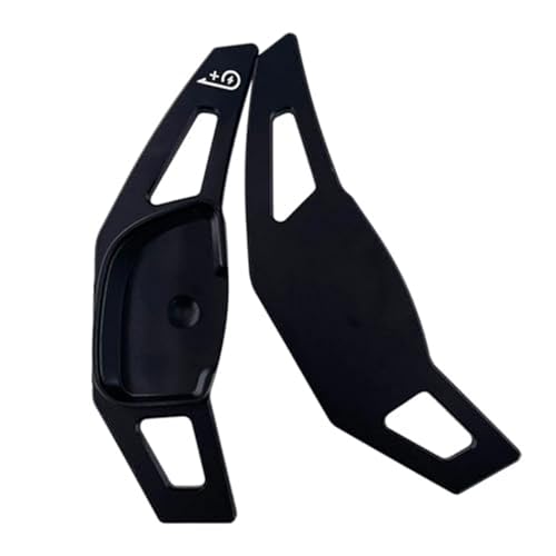 BWZJS For Hyundai, IONIQ 5 Ioniq 6 Limited Techniq 2021 2022 2023 Auto Lenkrad Schaltwippen Gangverlängerung Aufkleber Styling Auto-Schaltwippen(Black) von BWZJS