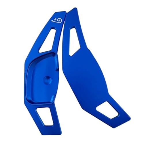 BWZJS For Hyundai, IONIQ 5 Ioniq 6 Limited Techniq 2021 2022 2023 Auto Lenkrad Schaltwippen Gangverlängerung Aufkleber Styling Auto-Schaltwippen(Blue) von BWZJS