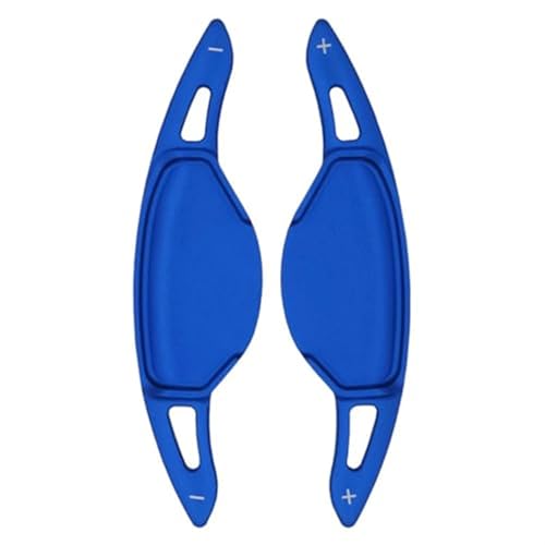 BWZJS For Infiniti, QX50 QX55 QX60 2022, for Essential, for Luxe, for Sensory Car Lenkrad Paddle Shifter Verlängerung Getriebe Aufkleber Zubehör Auto-Schaltwippen(Style 2 Blue) von BWZJS