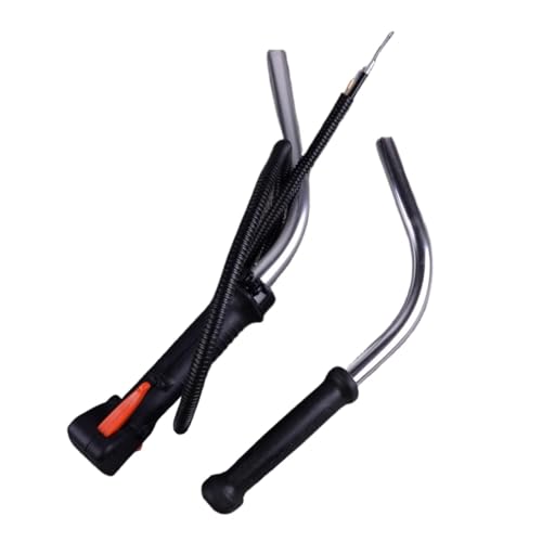 BWZJS For LETAOSK, 2 Stück 75 cm Rasentrimmer-Freischneider-Rohrgriffschalter-Gasauslöserkabel passend for verschiedene Rasentrimmer und Freischneider von BWZJS