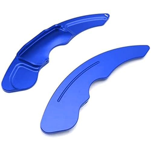 BWZJS For Lexus, IS NX RC F, for Sport, for Fsport IS200t IS250 IS300 IS350 IS300h Auto-Lenkrad-Paddle-Shift-Verlängerungsschalthebel Auto-Schaltwippen(Blue) von BWZJS