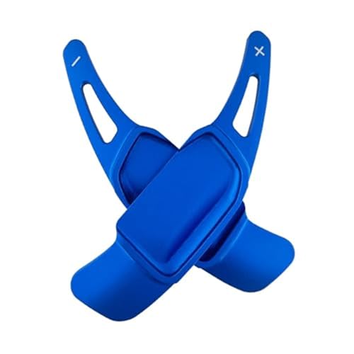 BWZJS For Opel, for Vauxhall, for Astra L 2022 2023 GS Line Ultimate Hybrid Auto Lenkradschaltpaddelverlängerung Aufkleber Zubehör Auto-Schaltwippen(Blue) von BWZJS