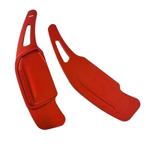 BWZJS For Opel, for Vauxhall, for Astra L 2022 2023 GS Line Ultimate Hybrid Auto Lenkradschaltpaddelverlängerung Aufkleber Zubehör Auto-Schaltwippen(Red) von BWZJS