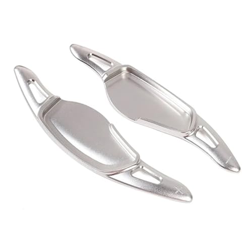 BWZJS For Toyota, Supra 2019 2020 2021 A90 A91 2.0 3.0 Premium Launch Edition GR Auto Lenkrad Schaltwippe Auto-Schaltwippen(Silver) von BWZJS