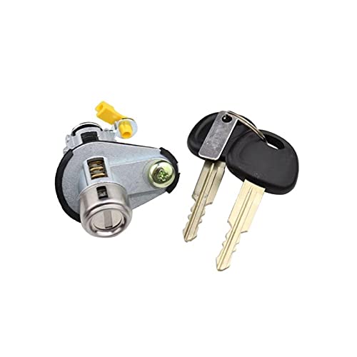 BWZJS Kofferraumdeckel-Schließzylinder 2 Schlüssel 81251-2DF00, for Elantra, 2000-2006 Autotürschloss von BWZJS