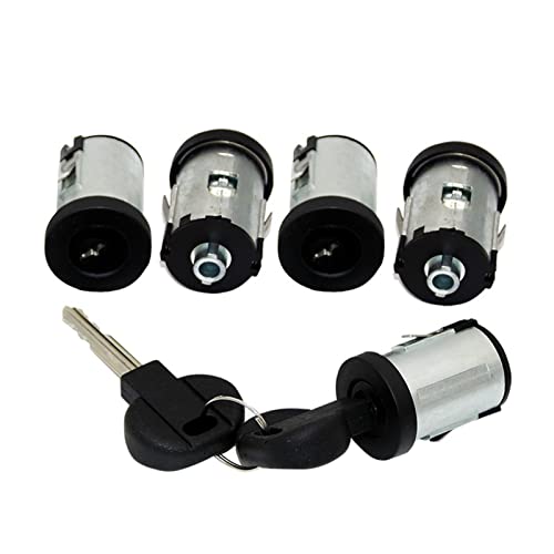BWZJS Komplettes Türschloss-Set, 5-teilig, for Expert 1996-2007, 4162.C9 Autotürschloss von BWZJS