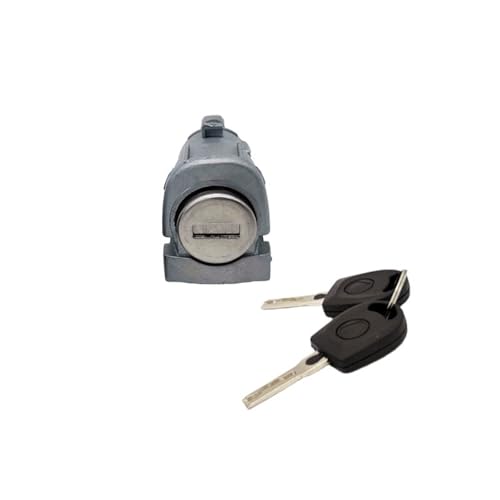 BWZJS LINKS RECHTS TÜRSCHLOSSZYLINDER MIT 2 SCHLÜSSELN, for Passat, for Seat, TOLEDO LEON 3B0837167 3B0837168 Schließzylinder Autotürschloss(Right 3B0837168) von BWZJS