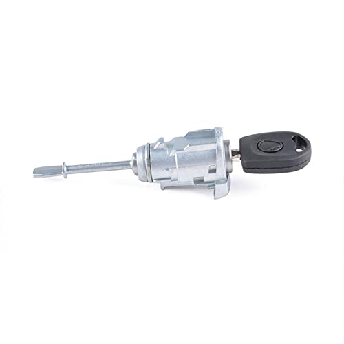 BWZJS Linker Ringt-Fahrertür-Schließzylinder, for Seat, Cordoba Ibiza III 6L3837167B 6L3837168B mit SCHLÜSSEL 2002-2008 Autotürschloss(LEFT1 x Key) von BWZJS