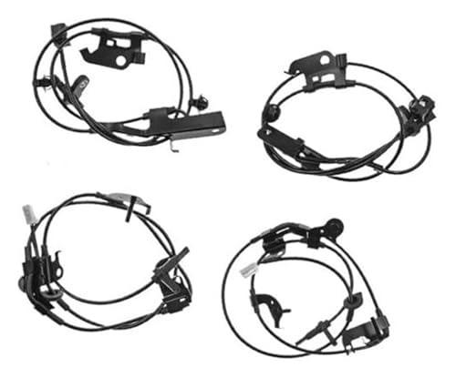 BWZJS Raddrehzahlsensor, 4 STK. Hinten Vorne Links Rechts Raddrehzahl ABS Sensor, for RAV4, 2006-2014 4WD 89546-42040 89545-42040 89542-42050 89543-42050 von BWZJS