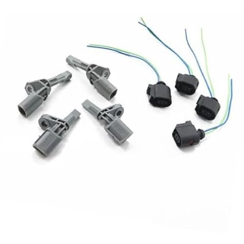 BWZJS Raddrehzahlsensor ABS-Sensor WHT003856A WHT003857A WHT003858A WHT003859A, for Golf, for Passat, for B7, for Tiguan von BWZJS