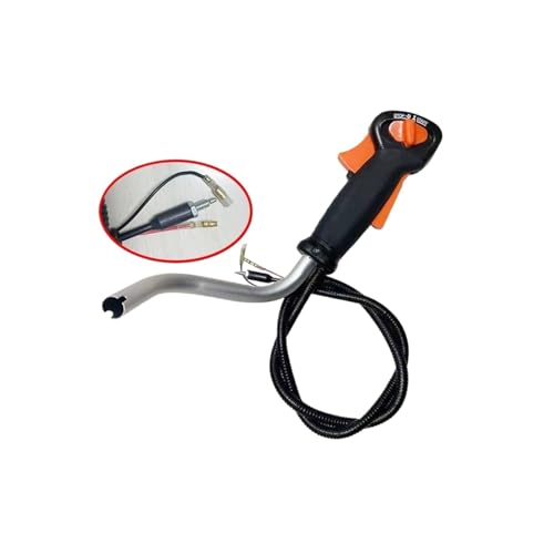 BWZJS Rasenmäher-Drosselklappenschalter-Griff Ersatz, for STIHL, FS120 FS200 FS250 Kunststoff-Handdrosselschalter(B) von BWZJS
