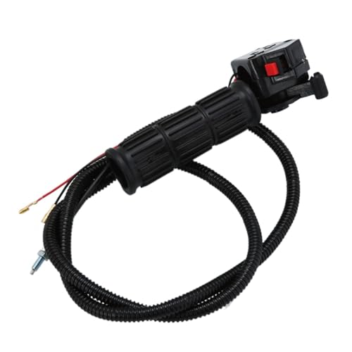 BWZJS Schalterbaugruppe Gasgriff mit Kabel Rasenmäher Gaszug Schaltersteuerung Gartenmaschine Passend for von BWZJS