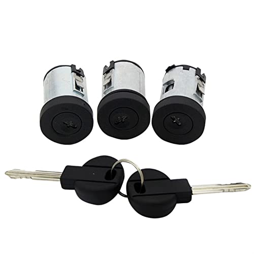 BWZJS TÜRSCHLOSS-ZAHNSATZ, for Fiat, SCUDO, for Citroen, XM XANTIA SYNERGIE DISPATCH JUMPY 1995-2007 9170.AY 4162C9 Autotürschloss(3pcs Barrel) von BWZJS