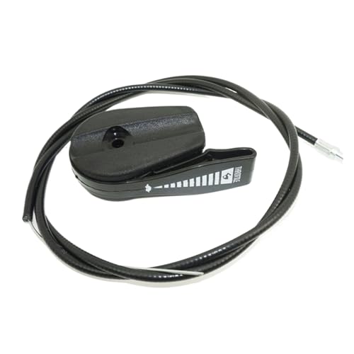 BWZJS Universeller Garten-Rasenmäher-Schaltergriff, Rasenmäher, Gaszug-Schalterhebel-Steuersatz, passend for die meisten 4-Takt-Rasenmäher(1set Black) von BWZJS