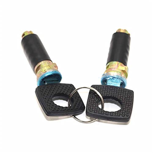 BWZJS ZWEI STÜCK TÜRSCHLOSSZÄHNE MIT 2 GLEICHEN SCHLÜSSELN, for VW, LT, for, SPRINTER VITO W638, JEDE TÜR 1996-2006 6707600205 Autotürschloss(2 lock) von BWZJS