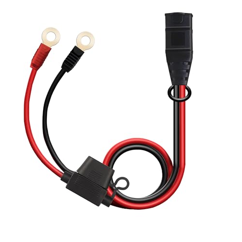 BXIZXD Kabelbaum kompatibel mit NOCO GC008 X-Connect M10 (3/8 Zoll) XL Ösenklemmenverbinder Zubehör Genius Smart Batterieladegeräte von BXIZXD