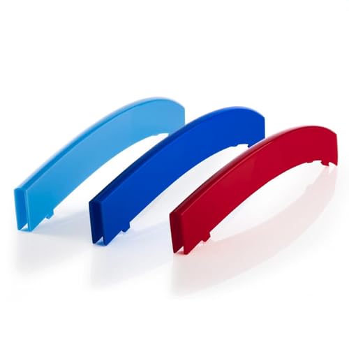 3 Stück Kühlergrill Zierleiste für BMW 5 Series 2021-2022 (8 Bars, Frontgrill Einsatz Streifen Kühlergrill Grilleinsatz Kühlergrill Trim Zubehör von BXJNDM