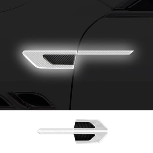 BXQDAM 2 Stück Auto Reflektierende Streifen,Auto Seite reflektierende Aufkleber,Auto Aufkleber Zubehör,für Mazda 2 3 5 6 M2-M6 CX-5 CX-7 CX-9 MX-5,C-White 2-Pack BXQDAM 2 Stück Auto Reflektierende Streifen,Auto Seite reflektierende Aufkleber,Auto Aufkleber Zubehör,für Mazda 2 3 5 6 M2-M6 CX-5 CX-7 CX-9 MX-5,C-White 2-Pack von BXQDAM