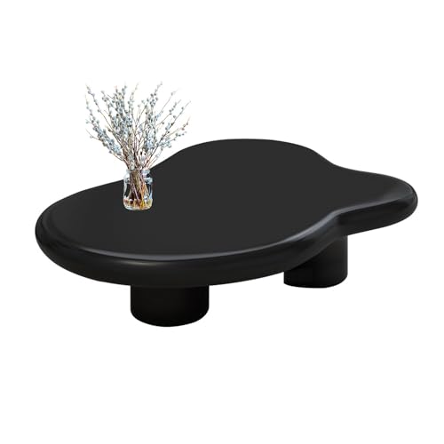 BXSUKEYOU Moderner Cloud -Couchtisch - Stylish Round Design - süßer Innen -Tee -Tisch - Perfekt für Wohnzimmer - Weißes Finish BXSUKEYOU Moderner Cloud -Couchtisch - Stylish Round Design - süßer Innen -Tee -Tisch - Perfekt für Wohnzimmer - Weißes Finish von BXSUKEYOU