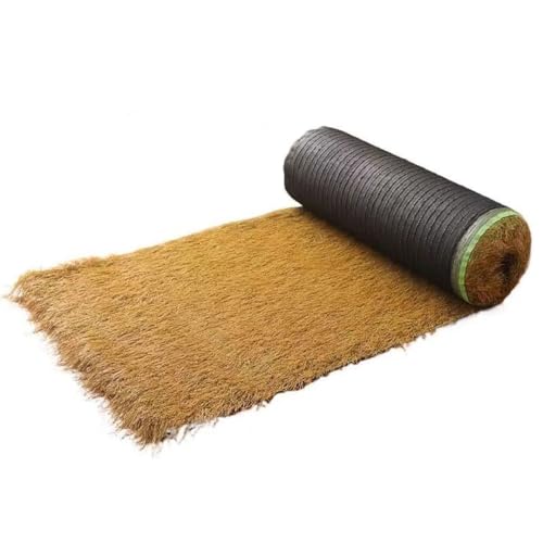 Künstliche Palmen-reetdachrollen Im Mexikanischen Stil, Tiki-hüttengras, Sockelleiste, Dach, Tiki-bar-Gras, Entenjalousie, Gras Für Reetdach, Breite 50 cm (0.5 * 20m(1.6 * 65.6ft)) von BXZAY