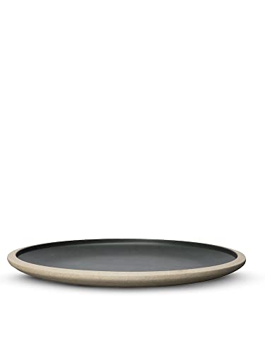 ByOn Fumiko Teller in der Farbe: Schwarz, aus Porzellan hergestellt, Maße: ø26x2cm, 5288200203 von BY ON
