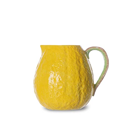 ByOn Lemon Krug in der Farbe: Gelb, aus Dolomit hergestellt, Maße: 22x17x18cm, Volumen: 2,5l, 5228624610 von BY ON
