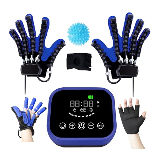 BY-TechSphere (Links+Rechts,Schlaganfall-Reha-Handschuhe für Finger- und Handfunktions-Reha, Handlähmung-Hemiplegie, Hand-Reha-Ausrüstung, Roboterhandschuhe für Schlaganfall-Patienten. von BY-TechSphere