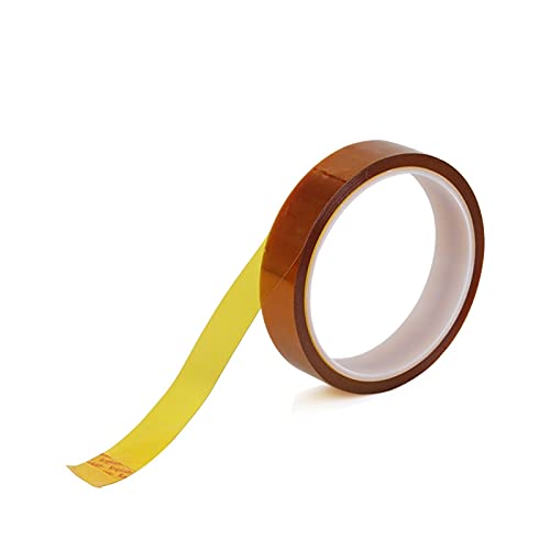 Doppelseitiges Klebeband, Doppelseitiges, temperaturbeständiges Polyimid-Isolierklebeband, 0,1 mm x (10–100) mm x 10 m(50mm*10m) von BYALORTEX