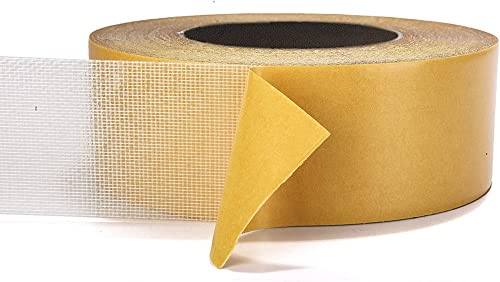 Doppelseitiges Klebeband, Doppelseitiges Teppichklebeband hält Teppiche an Ort und Stelle auf Hartholzfliesen, Linoleum und Teppichen in mehreren Größen(80mmx20m) von BYALORTEX