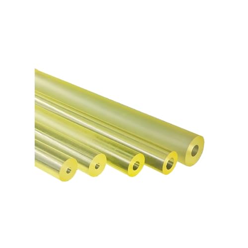 Polyurethanstange, PU-Hohlstab, Gelb, 500 mm, mehrere Größen(65 * 10mm) von BYALORTEX