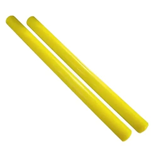 Polyurethanstange, PU-Rundstab 90A Gelb 16-80mm Durchmesser 50cm(Diameter 25mm) von BYALORTEX