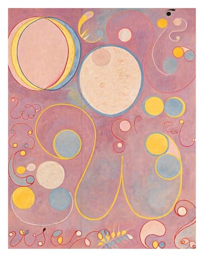 BYAMBD Leinwandbilder Kunstdruck Abstraktes Poster, Leinwanddruck, Gemälde, Ohne Rahmen, Für Das Museum, Ausstellungsposter, Spirituelles Geometriemuster, Wanddekoration(F,50x70cm) von BYAMBD