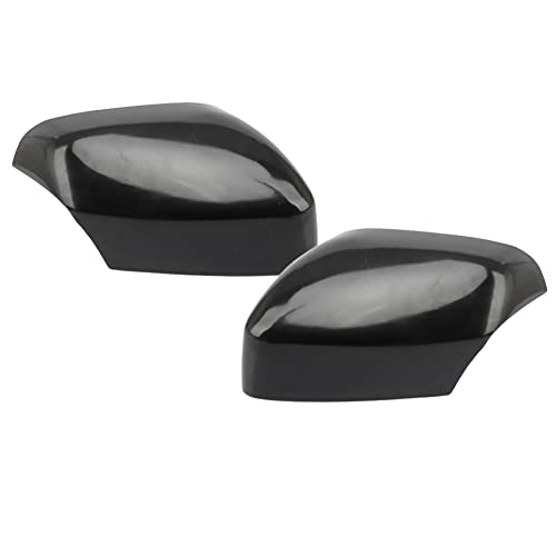 Rückspiegel Spiegelkappen für Volvo XC70 XC90 2007 2008-2012 2014, Seitenspiegel Abdeckung Rückspiegelkappe Spiegelabdeckung Ersatz, Black-1 Pair von BYBEST