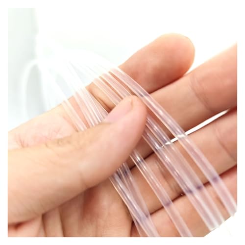 Glattes Rohr Durchscheinender 1 Meter PTFE-Kunststoff-Wärmeschrumpfschlauch, Durchmesser 16 mm bis 40 mm, FEP F46, Schrumpfverhältnis 1,3:1, 200 °C, hohe Temperatur, 600 V Weniger Reibung(40mm) von BYBYB