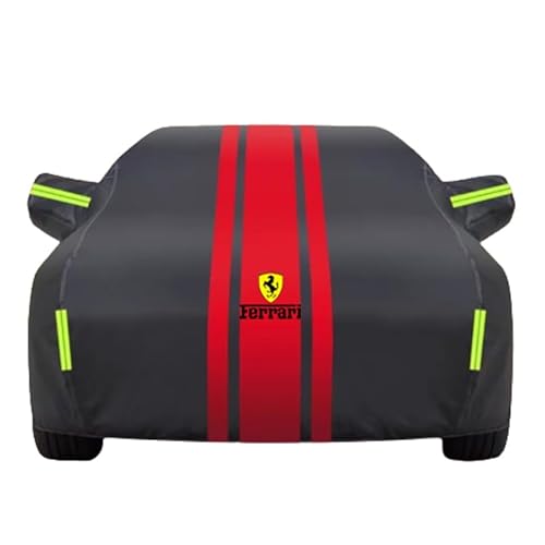 BYCCRZ Auto Autoabdeckung für Ferrari 360 Spider 2000 2001 2002 2003 2004 2005 Oxford Cloth, Konturgenau Atmungsaktiv Schnee UV-Schutz Staubdicht Kratzfest, verstärkte Gurtbefestigung von BYCCRZ