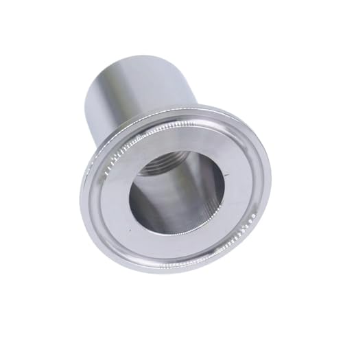 1/2" BSPT Female x Ferrule O/D 50.5mm Tri Clamp 1.5" 304 Stainless Steel Pipe Fitting Connector For Homebrew von BYCIFRLG