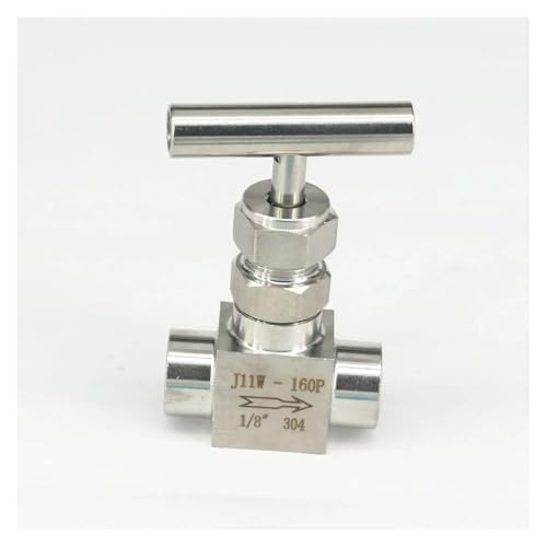 1/8" BSP Female SUS 304 Stainless Steel Flow Control Needle Valve 2250 PSI water oil fuel steam von BYCIFRLG