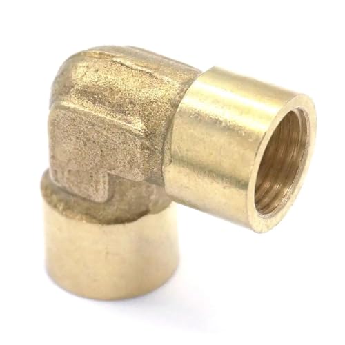 1/8" Female To 1/8" Female Thread Brass ELbow Pipe Fitting Connector Coupler For Water Fuel 1/8" Female To 1/8" Female Thread Brass ELbow Pipe Fitting Connector Coupler For Water Fuel von BYCIFRLG