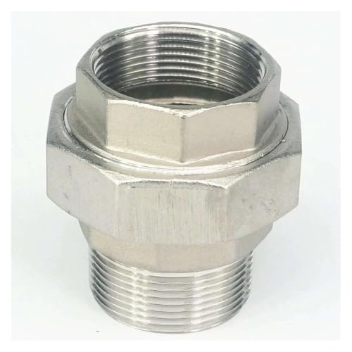 1-1/2" BSP Female To Male 304 Stainless Socket Union Pipe Fitting Connector 1-1/2" BSP Female To Male 304 Stainless Socket Union Pipe Fitting Connector von BYCIFRLG