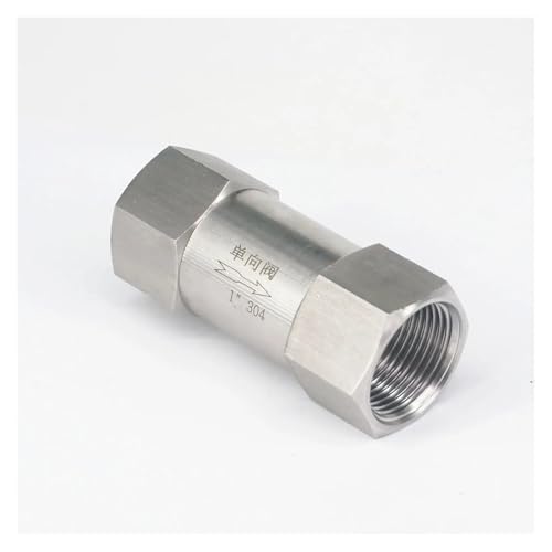 1" BSP Female 304 Stainless Steel One Way Check Valve Non-return In Line Valve 3-60 Bar von BYCIFRLG