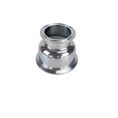 1.5"(38mm) OD50.5mm x 2"(51mm) OD64mm Tri Clamp Hemispherical Reducer, Stainless Steel 304 von BYCIFRLG