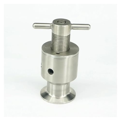 1.5" Tri Clamp 0.5-5 Bar Ferrule OD 50.5mm 304 Stainless Steel Adjustable Pressure Valve von BYCIFRLG