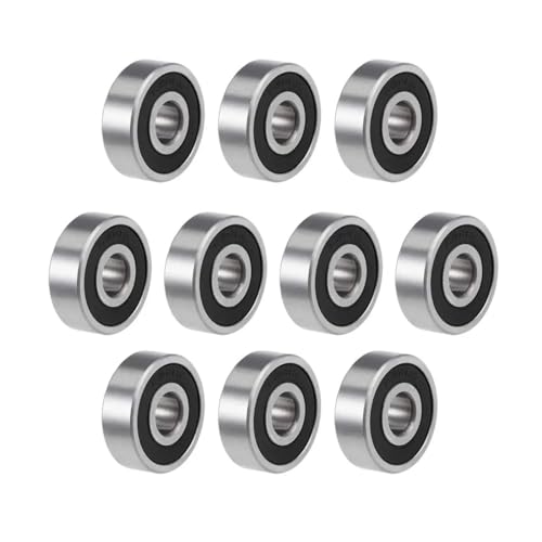 10Pcs/lot 603-699 Miniature Deep Groove Ball Bearing 604 605 606 608 623 624 626 628 686 687 688 692 697 696 ZZ 2RS 2Z Bearings(-2RS,ABEC 1_682X-2.5X6X2.6MM) von BYCIFRLG