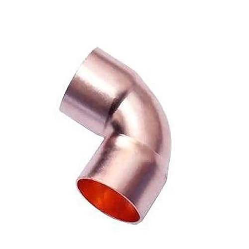12.7mm 1/2" Inner Dia x0.68mm Thickness Scoket Weld Copper End Feed 90 Deg Elbow Coupler Plumbing Fitting Water Gas Oil 12.7mm 1/2" Inner Dia x0.68mm Thickness Scoket Weld Copper End Feed 90 Deg Elbow Coupler Plumbing Fitting Water Gas Oil von BYCIFRLG